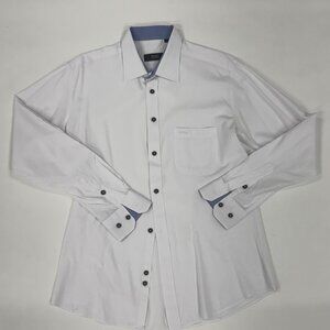 Hugo Boss Men’s White Long Sleeve Dress Shirt